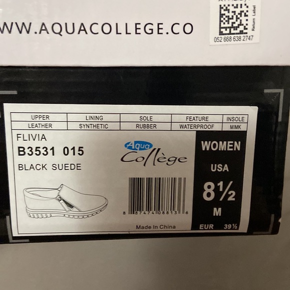 Aqua College suede shoes 8.5 - Picture 6 of 7